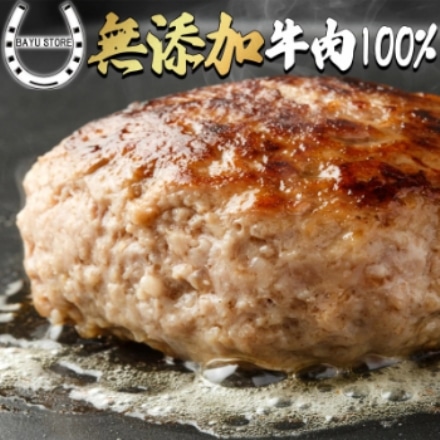 牛肉100％ 無添加 ハンバーグ 味付き 個包装 120g×10個